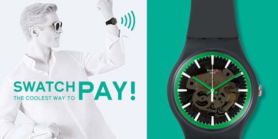 Mit Swatch-Uhren kann man jetzt auch bezahlen