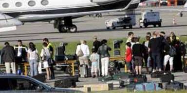 Notlandungen in Genf und Nizza