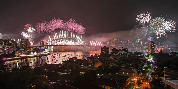 So feierte die Welt Silvester