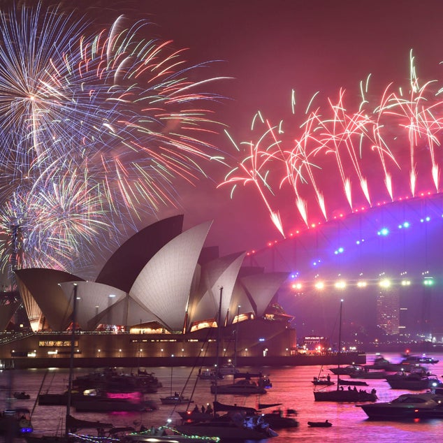 Alle Bilder: So feierte die Welt ins neue Jahr