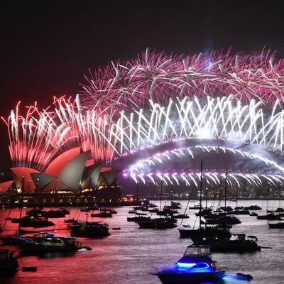 Rund eine Million Menschen am New Yorker Times Square