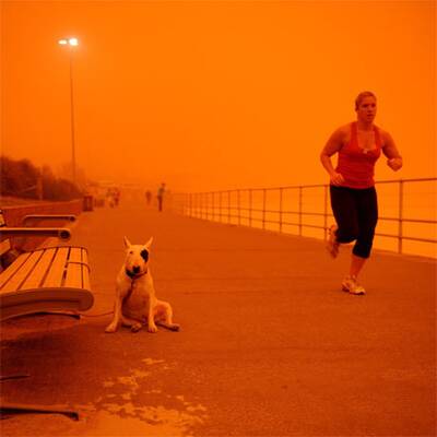 Staubsturm in Sydney