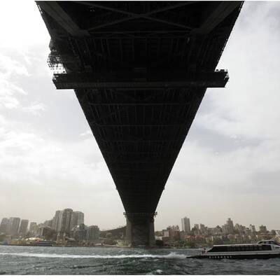 Staubsturm in Sydney