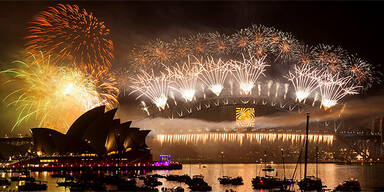 So begrüßte die Welt das Jahr 2013