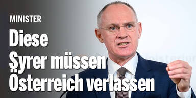 Diese Syrer müssen Österreich verlassen