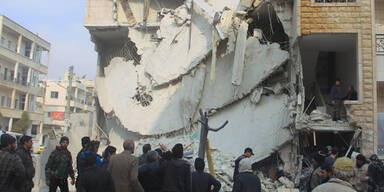 &Uuml;ber 70 Tote bei russischen Angriffen