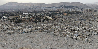 Zerstörung in Syrien