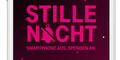 T-Mobile spendet für lautlose Handy-Minute