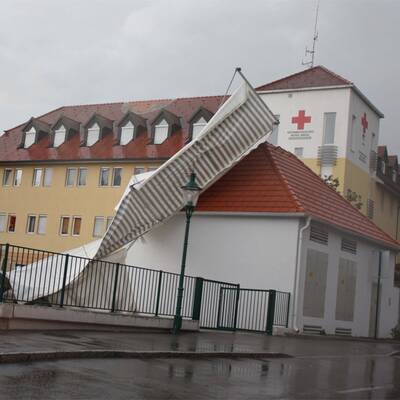 Sturmschäden in NÖ, Steiermark, Burgenland