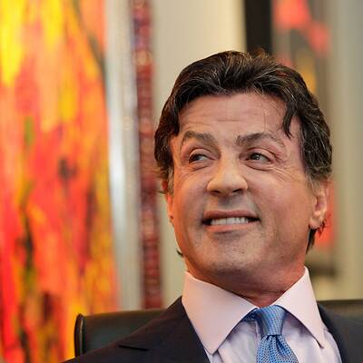 Stallone als Maler
