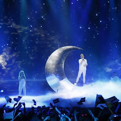 Nathan Trent beim ESC