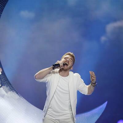Nathan Trent beim ESC
