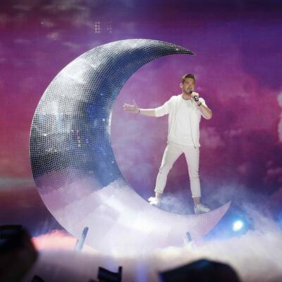 Nathan Trent beim ESC