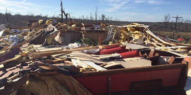 US-Wetter spielt verrückt: Mindestens 17 Tote 