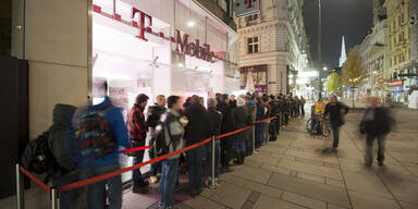 Riesiger Ansturm auf das iPhone 4S