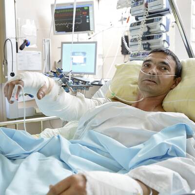 Chirurg Oskar Aßmann im Wiener AKH 