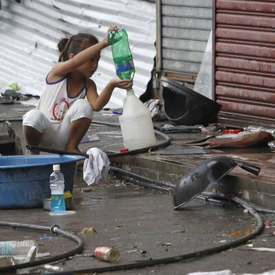 Taifun Haiyan: Chaos auf den Philippinen