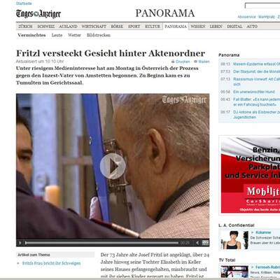 Das sagt die Welt zum Fritzl-Prozess