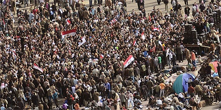 Tahrir Platz (Freitagmorgen)