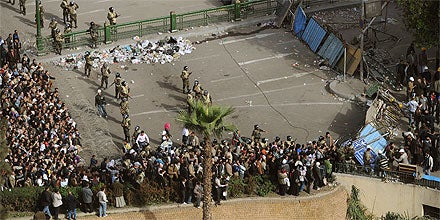 Tahrir Platz (Freitagmorgen)