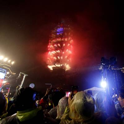 In New York versammelten sich Tausende am Times Square