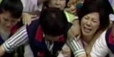 Heftiges Gerangel im Parlament von Taiwan