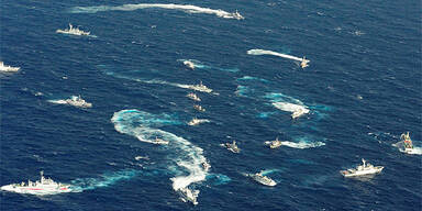 Japan und Taiwan liefern sich Seegefecht 