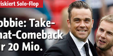 Robbie bekommt 20 Mio fürs TT-Comeback