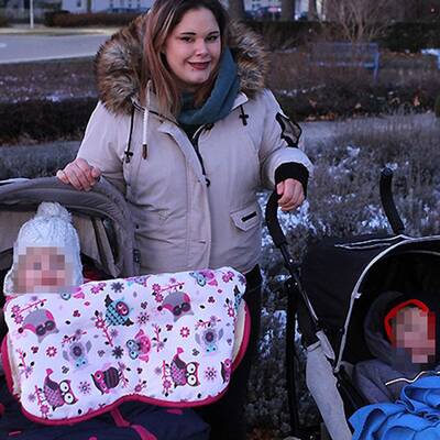 Tamara mit Saskia und Marco