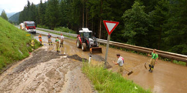 Schwere Unwetter über Österreich