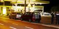Mann mit Messer überfiel Tankstelle