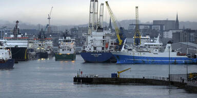 Explosion: Öltanker in Seenot