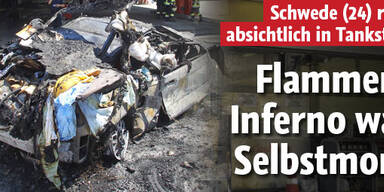 Tankstellenunfall: Es war Selbstmord