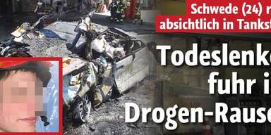 Flammen-Inferno war Selbstmord