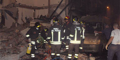 Zugwaggons mit Flüssiggas explodiert