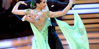 Falsches Lächeln auf der Show-Bühne