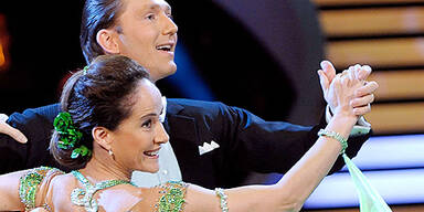 Falsches Lächeln auf der Show-Bühne