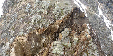 Felssturz im Taschachtal