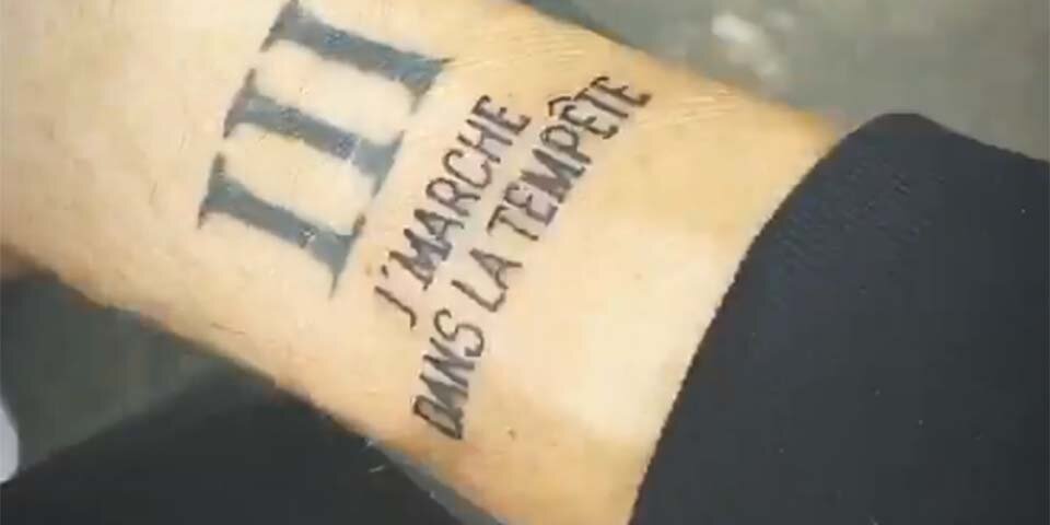 RAF Camora zeigt neues Tattoo und verrät Bedeutung