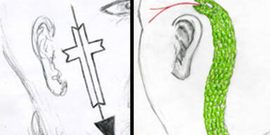 Polizei sucht nach 2 tätowierten Männern mit Glatze