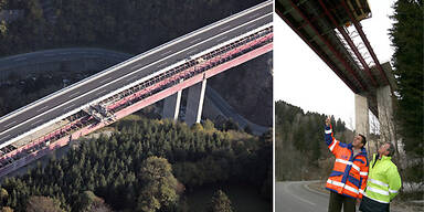 ÖBB befördern Lkw durch Schleuse