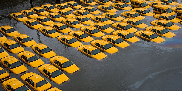 Sandy in NY: Yellow Cabs