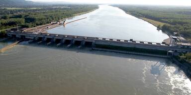 Stromproduktion der Donaukraftwerke bricht um ein Viertel ein