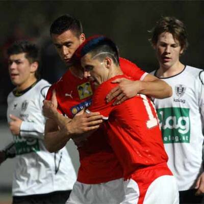 Österreichs erstes Spiel unter Didi Constantini