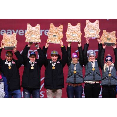 Hirscher & Co jubeln über Team-Gold