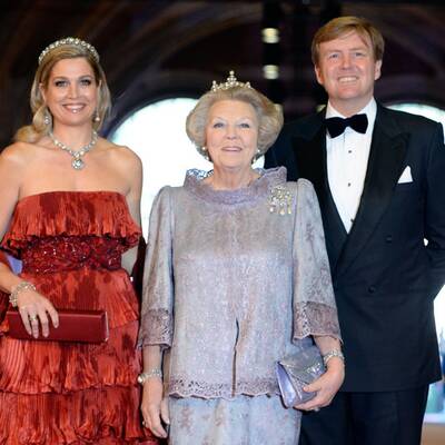 Königin Beatrix' Abschieds-Dinner