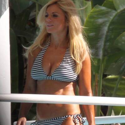 Geri Halliwell: Bei der Arbeit