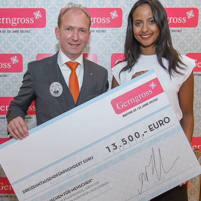 Gerngross feiert 135 Jahre mit Sara Nuru