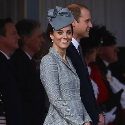 Herzogin Kate strahlt mit Mini-Bauch