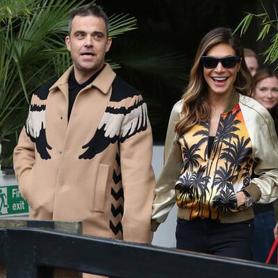 Robbie Williams & Ayda Field: Skurriler Auftritt